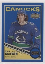 2019 O-Pee-Chee Platinum Retro Rookie Rainbow Blue 80/149 Zack MacEwen #R-70 u6m