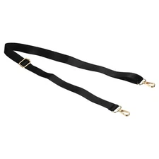 59" Shoulder Strap, 0.98" Width Adjustable Strap with Swivel Hooks, Black Gold
