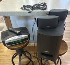 Bose 321 Series I VTG Home Media Center HDMI 2 Speakers Sub Remote See Desc 