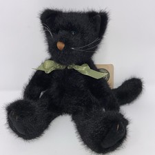 Vintage Boyds Bears  Friends Coalcracker Ninelives Black Cat Retired