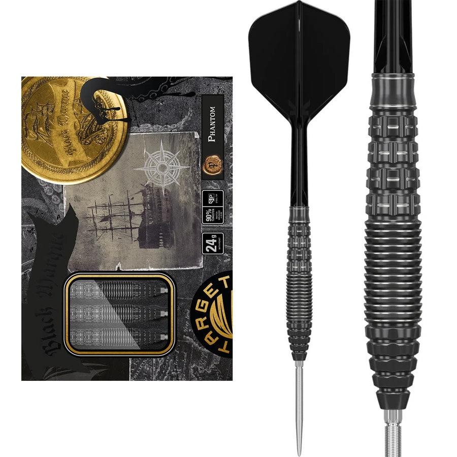 Target Japan Black Marque Phantom SP 90% Tungsten Steel Tip Darts - 22g