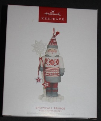 2023 Hallmark Keepsake Ornament--Snowfall Prince Noble Nutcrackers NIB