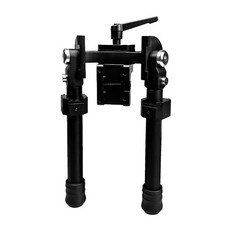 Adjustable 6-9" Rifle Bipod Swivel Picatinny Rail Foldable Legs Hunting Bipods