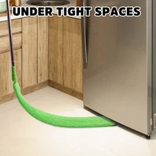 Retractable Gap Dust Cleaner Under Appliance Cleaning Tool Flat Duster for Under