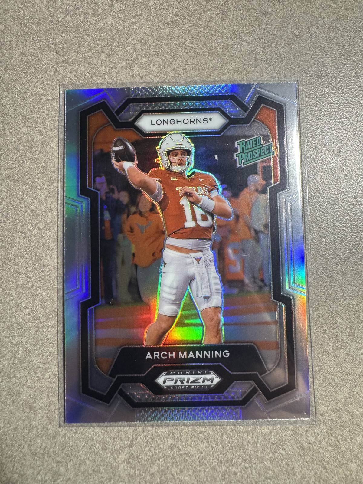 2024 Panini Prizm Draft Picks - Rated Prospect Arch Manning #192 Silver Prizm RC
