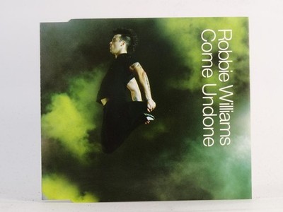 ROBBIE WILLIAMS COME UNDONE (J99) 3 Track CD Single including Picture Sleeve CHR