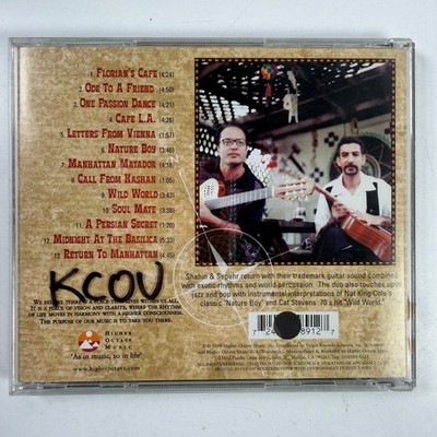 Shahin & Sepehr – World Cafe CD 1999 New Age Smooth Jazz Higher