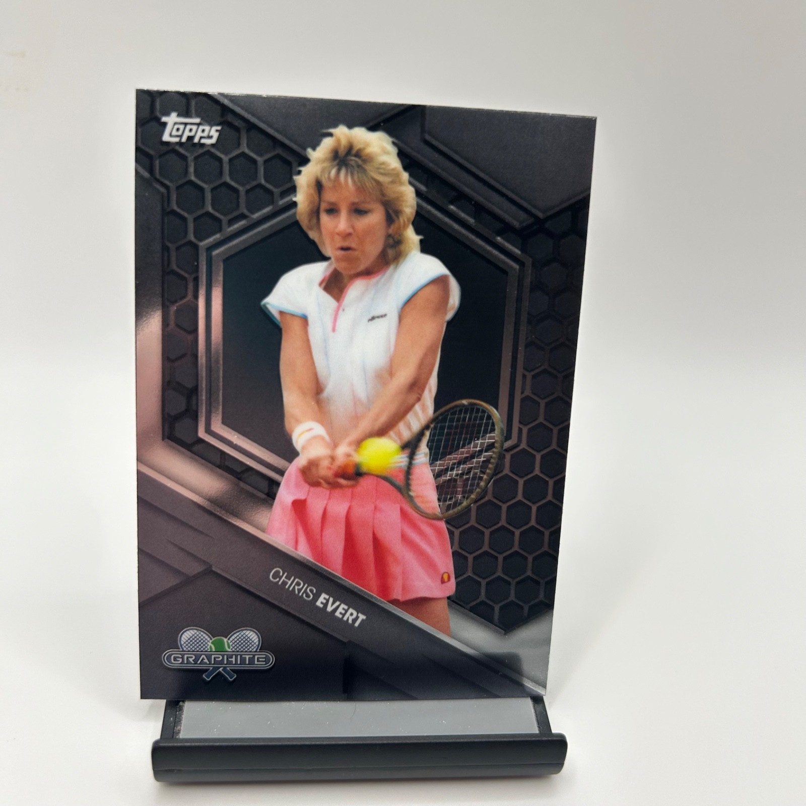 Chris Evert #200 Tennis Cards 2026 Topps Graphite trading card — raw and PSA graded price guide