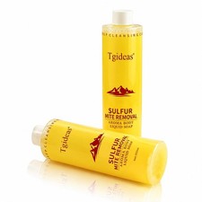 Tgideas Sulfur Soap, Deep Cleansing for Scalp  Body sulfur-FBM