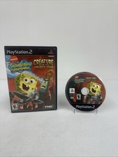 SpongeBob SquarePants: Creature from the Krusty Krab ( Sony PS2, 2006) NO MANUAL