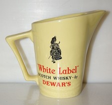 DEWAR´s  WHITE LABEL Scotch Whisky H ca 16,8 cm Whiskykrug Wasserkrug RAR K099