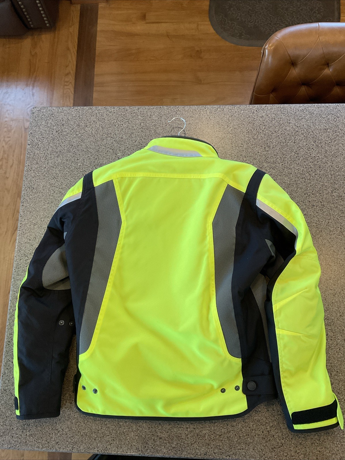 BMW Motorrad High Visibility Airshell NEW Men’s Jacket 50/40 Lrg #76128568089 7