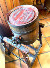 Antique Butter Churn Shakespearian Hathaway Maker on stand, 76960, Chippenham
