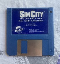 Sim City - The City Simulator - For IBM/Tandy - Disk only