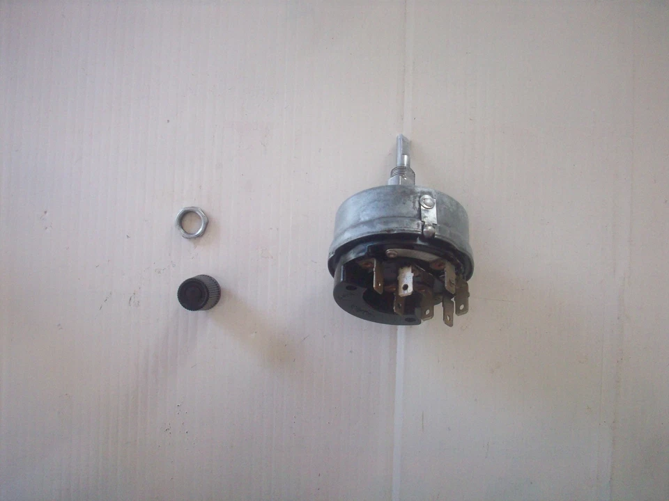 Interruptor limpiaparabrisas Plymouth Barracuda Dodge Challenger 1970-71 velocidad variable Foto 2 de 4