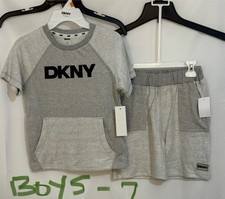 BOYS SIZE 7 DKNY MATCHING SET