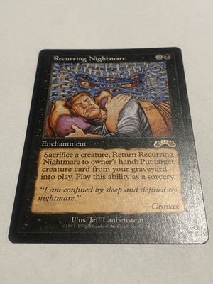Recurring Nightmare - Exodus - Magic the Gathering - LP - MTG | eBay
