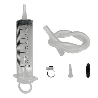 LAINLOY Brake Bleed Kit, Hydraulic Disc 7.75 x 2.55 inches, White 