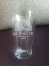 2 GOLDEN ROAD BREWING 16 OZ  PINT GLASSES @ Quantity