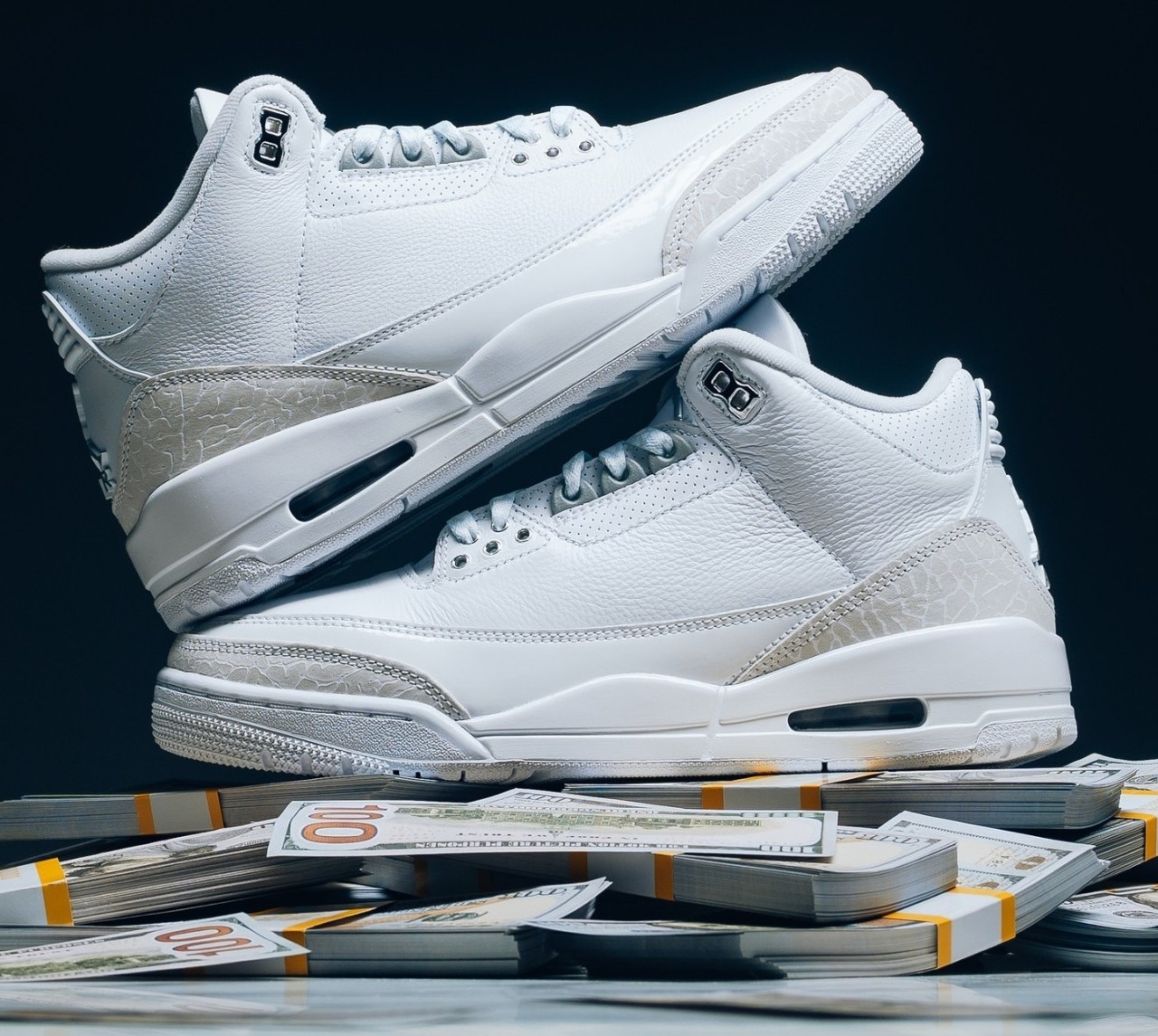 Size 13 - Air Jordan 3 Retro 2025 Pure Money CT8532-111 New With Box no lid