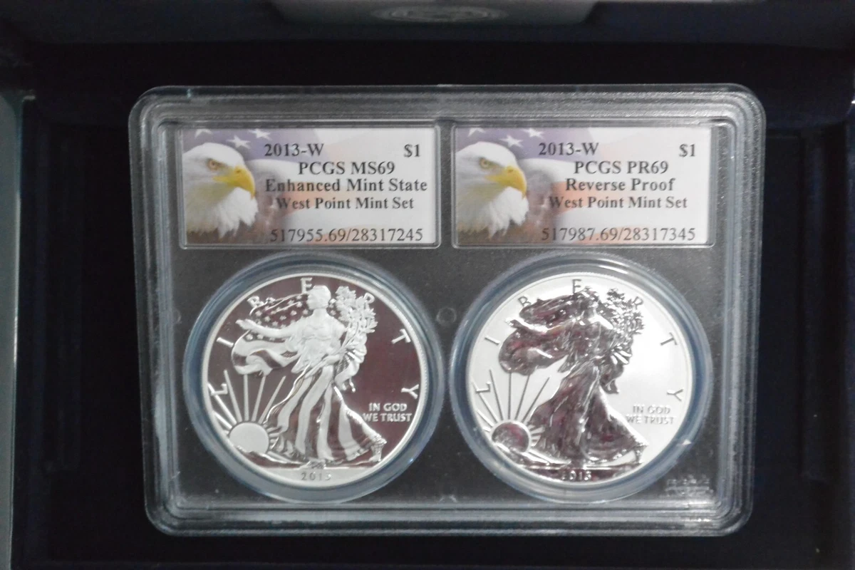 American Eagle MS 69 Graded Proof PCGS Certified Silver Bullion
