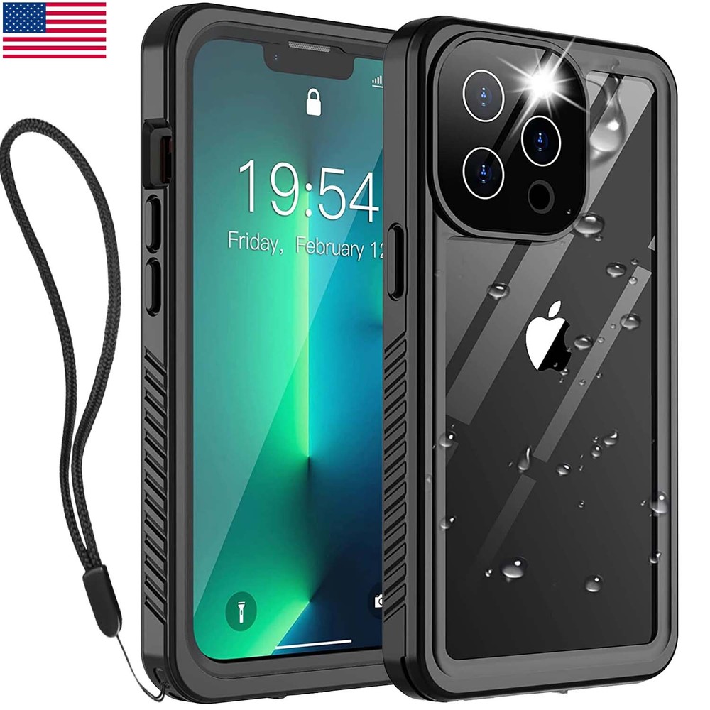 Life Waterproof Shock Dust Proof Case Cover iPhone 13 12 11 14 15 16 Pro Max XR