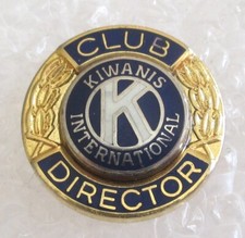 Vintage Kiwanis International - Club Director Award Lapel Pin