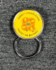 VTG 1970's-1980's PG&E Pacific Gas and Electric Company Energy Keychain