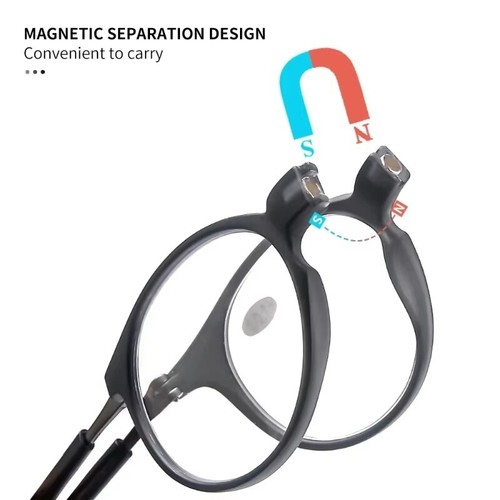1x Clic Magnet Lesebrille Hängehals Computer Lesebrille Unisex Brille - Bild 10 von 14