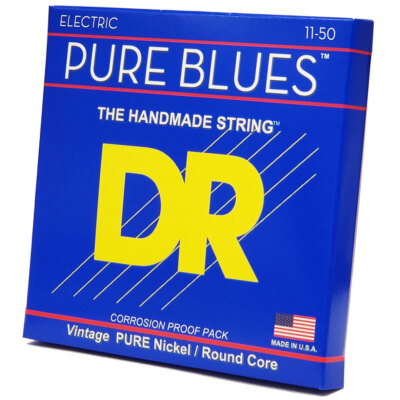 Saiten E-Gitarre DR Strings Pure Blues PHR-11 Heavy Gitarrensaiten E- Gitarre NE
