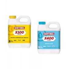 Sentinel High Performance Central Heating Cleaner & Protector Pack X100 + X400