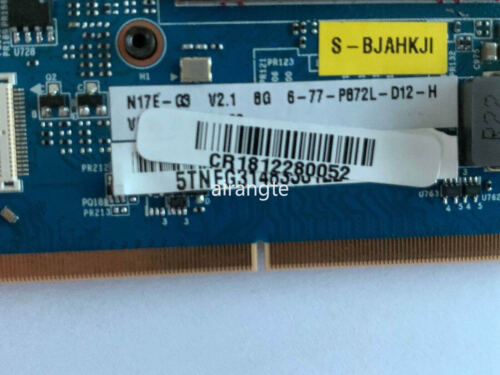 For NVIDIA GTX 1080 Graphics Card 8GB Clevo P870DM/DM2/TM/P775DM3/TM N17E-G3-A1 - Picture 2 of 4