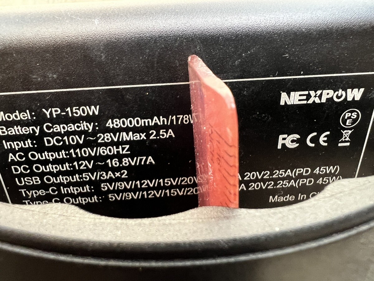 NEXPOW YP-150W - POWER BANK 150W | eBay
