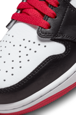 Size 10 - Air Jordan 1 Retro OG Low Black Toe for sale online | eBay