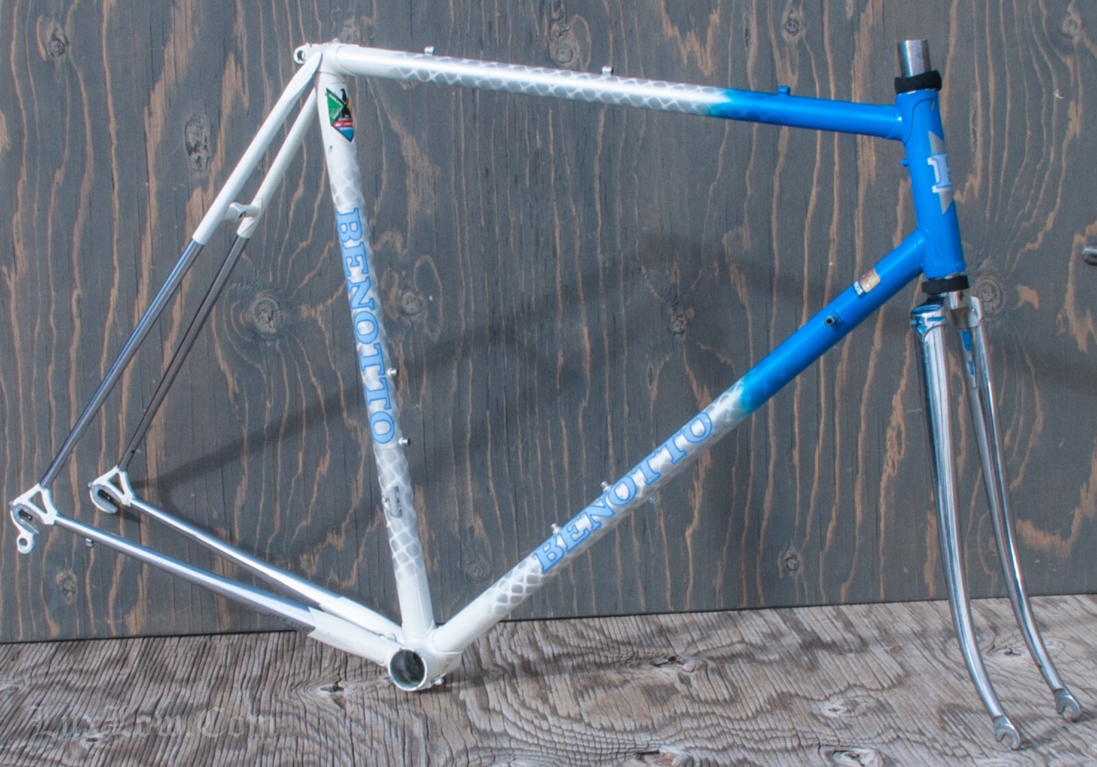 NOS Vintage 1980s Benotto 3000 RoadBike FRAME & FORK Columbus Campagnolo Bicycle