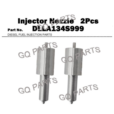 DLLA134S999 2x Diesel Fuel Injector Nozzle A0010175112 for Mercedes OM441 OM442