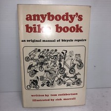 Vintage “Anybody’s Bike Book” Fun Comical Repair Book