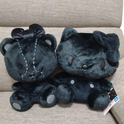 Kitty Tiny Chum Wakuwaku Black Friday Plush BIG Doll Set of 2 Furyu 2024 New