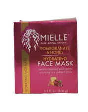 Mielle Organics - Pomegranate & Honey Hydrating Face Mask, 3.5oz, NIB