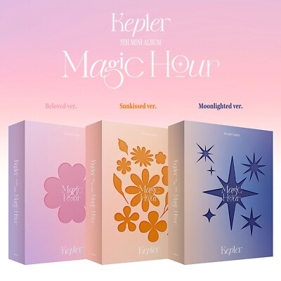 KEP1ER [MAGIC HOUR] 5th Mini Album RANDOM Ver CD+Foto Buch+2 Karte+Sticker+etc