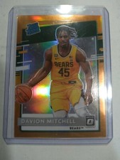 2021-22 Chronicles Draft Picks Donruss Optic Davion Mitchell Orange Prizm (U40)