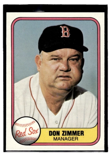 Don Zimmer Trading Cards