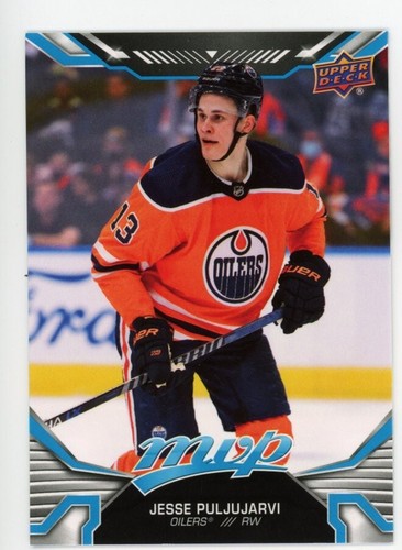 2022-23 Upper Deck MVP #180 Jesse Puljujarvi - Edmonton Oilers BASE HOCKEY CARD - 第 1/1 張圖片