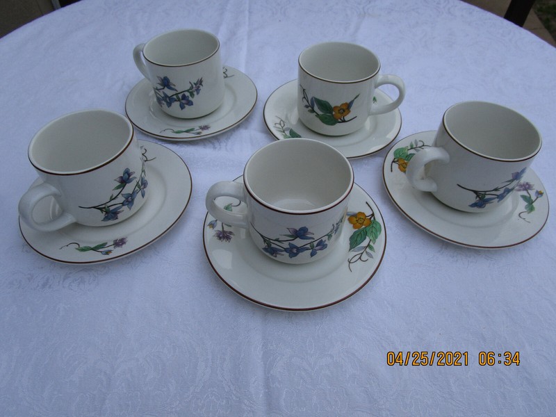 Woodhill by Citation 5 Cups/Saucers
