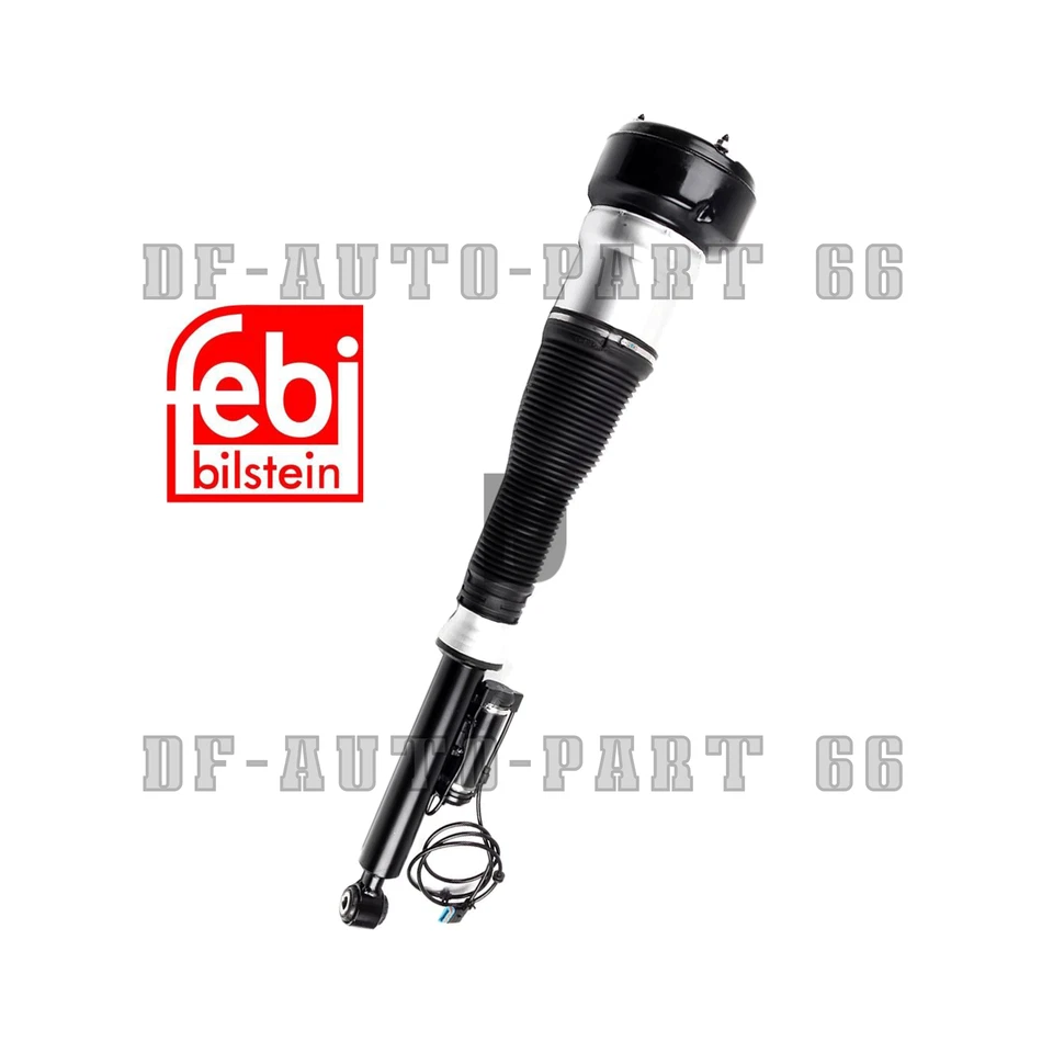 2213205513 Puntal de suspensión neumática trasera izquierda OEM FEBI para Benz CL550 S400 S450 S550 Foto 4 de 4