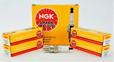 Pack of 4 Genuine NGK 2983 Spark Plugs Standard CR6HSA