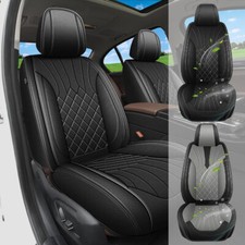 Car 25 Seat Covers Blackgray Pu Leather Cushion For Kia Optima 2016-2020 Car 25 Seat Covers Blackgray Pu Leather Cushion For Kia Optima 2016-2020