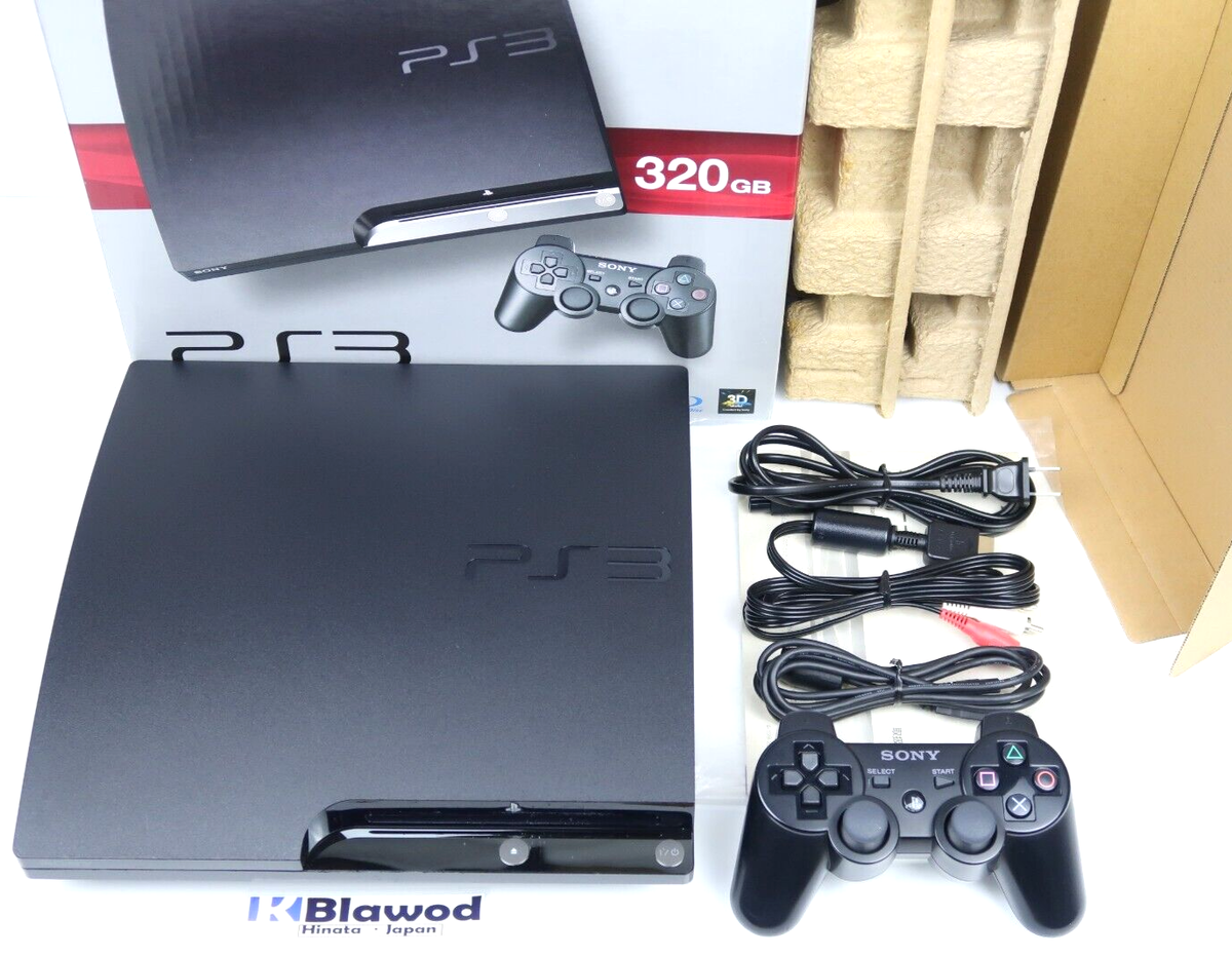 高い信頼 厚い信頼 SONY Box 320GB Console Black CECH-2500B PS3 3 PlayStation PS3本体