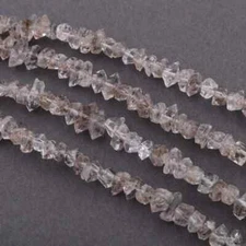 1 Stand Herkimer Diamond Quartz Nuggets Briolettes Herkimer Rough Stone Beads