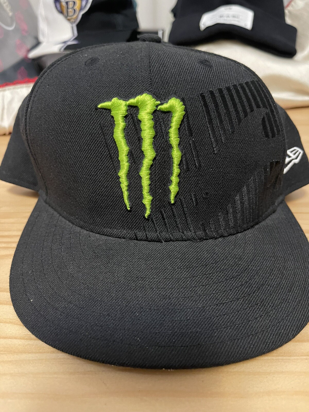Monster Energy Athlete New Era Fitted Hat Cap Billabo… Gem